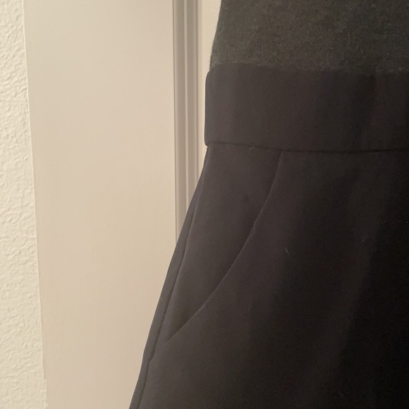 Black and Gray Dress - Office Wear - Picture 2 of 5